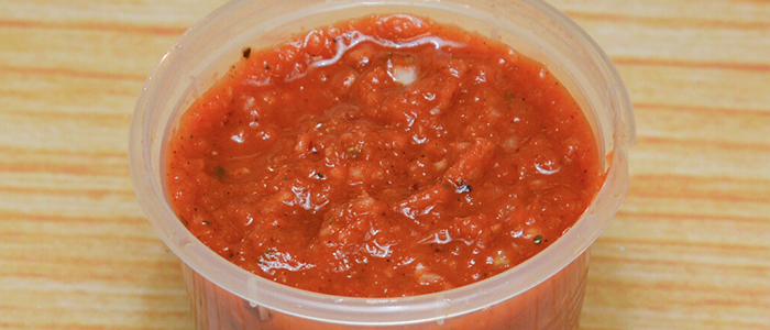 Tub Of Chilli Sauce 